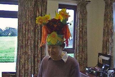 The Easter Bonnet competition winner