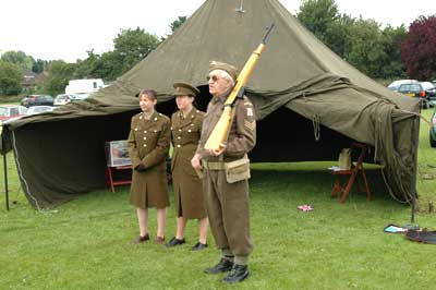 The Home Guard were on duty. 