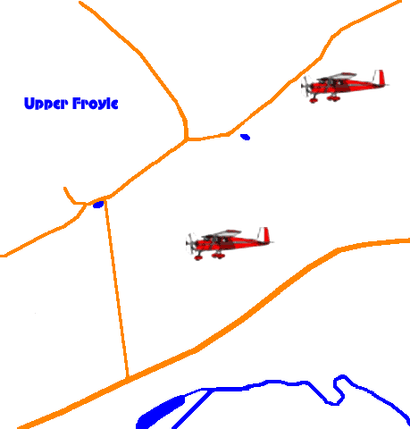 Upper Froyle map