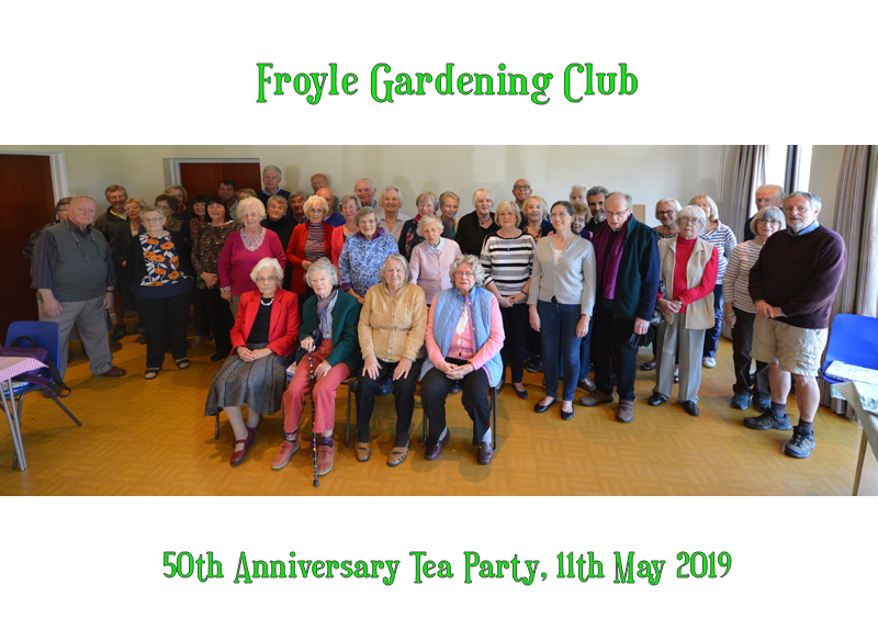 Gardening Club 50th Anniversary