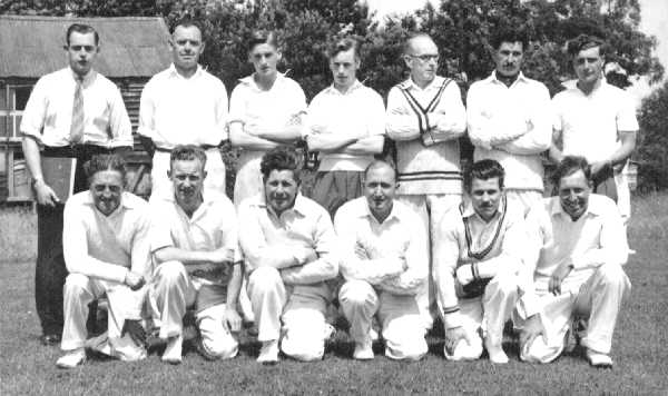 Froyle Cricket Team  in the 1950s