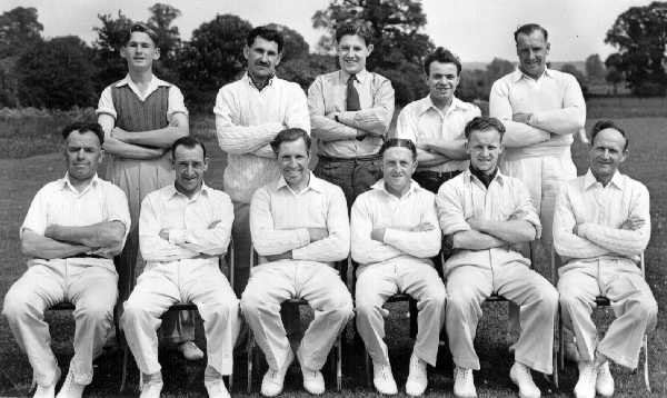 Froyle Cricket Team in the 1960s