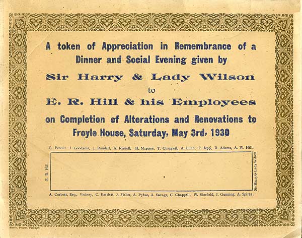 The Verandah at Froyle House