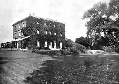 Froyle House from the croquet lawn