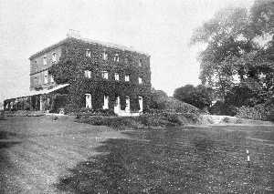 Froyle House from the croquet lawn