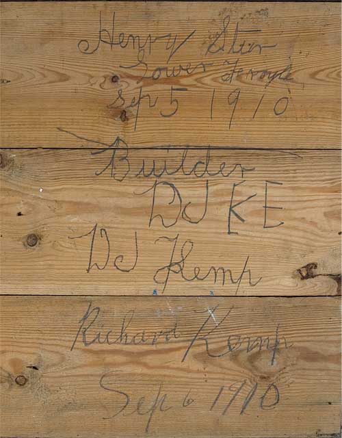 Floorboard from the Prince of Wales