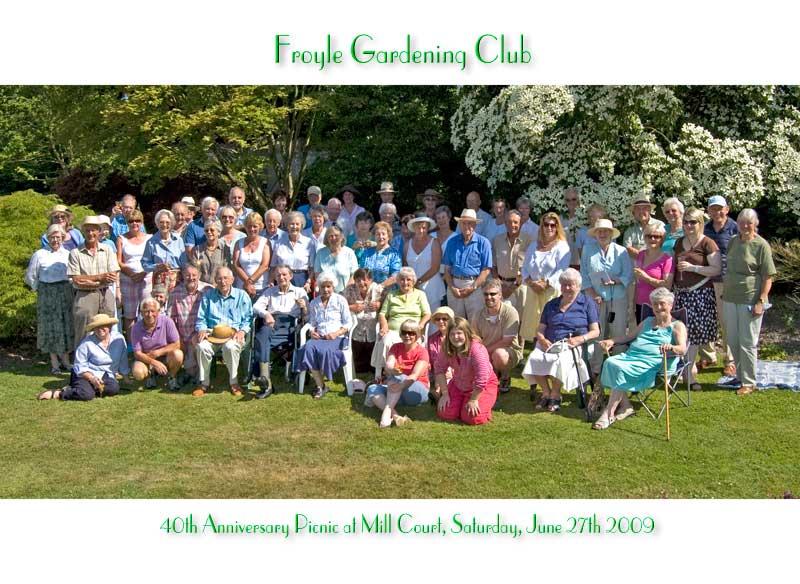 Gardening Club 40th Anniversary