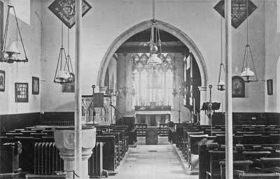 The interior of St. Mary's 1906?