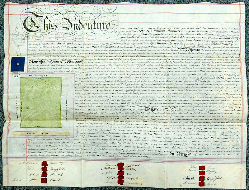 Methodist CHapel conveyance