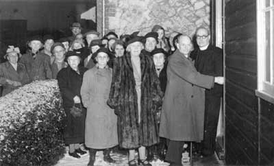 Schoolroom oopening 1952
