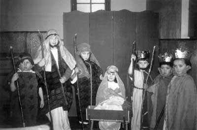 Sunday School Nativity in 1965