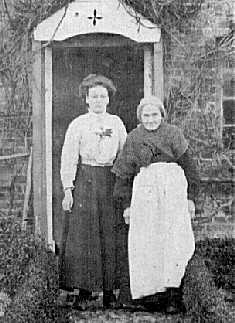 Mrs Mills and daughter