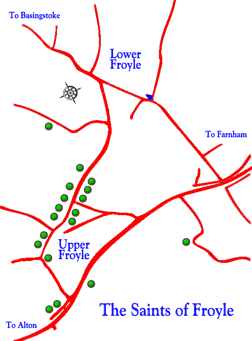 Map of Saints