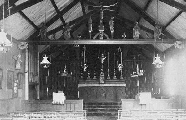 The interior of St. Josephs
