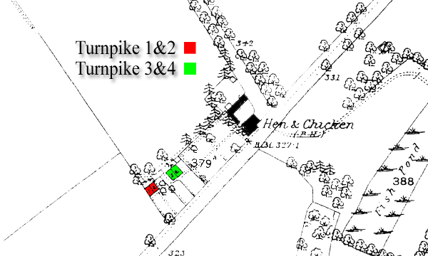 Turnpike Cottages location