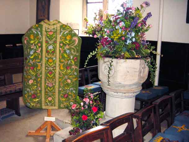 Vestments on show in May 2003
