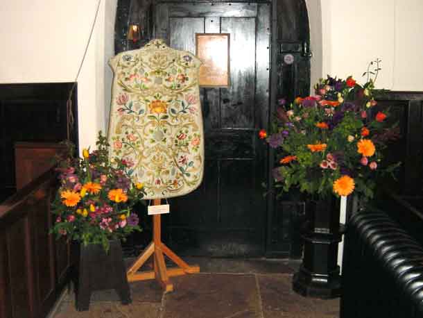 Vestments on show in May 2003