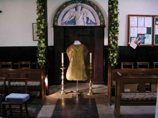 Vestments on show in May 2003