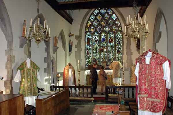 Vestments on show in November 2005