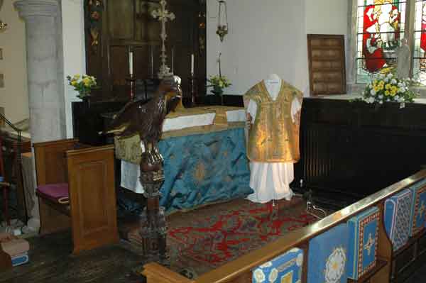Vestments on show in November 2005