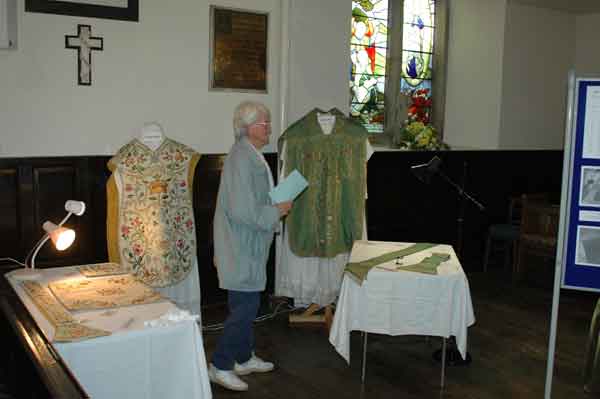 Vestments on show in November 2005