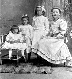 The Westbrook girls in 1909
