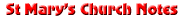 St Mary's Church news