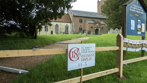 The Exhibition of Vestments in St Mary&rsquo;s