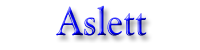 Aslett