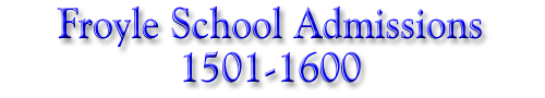 Froyle School Admissions