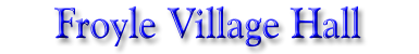 Froyle Village Hall