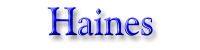 Haines