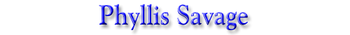 Phyllis Savage