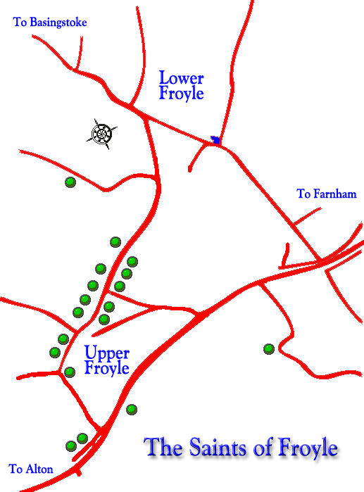 Map of Saints